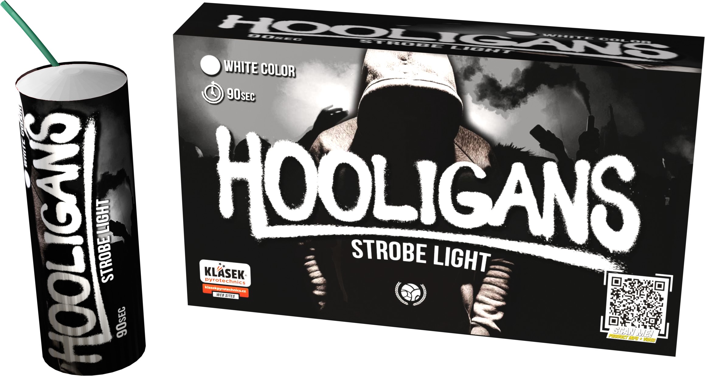 Hooligans-Blitzlicht (stroboskop) 90 sec.