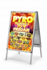 Reklamní tabule - Pyrotechnika tu v predaji